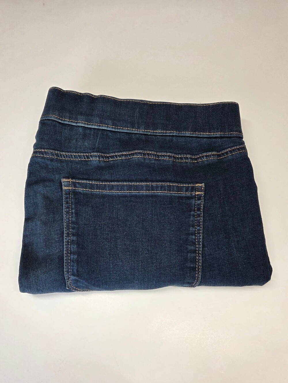 EVRI Indigo Blue Stretch Jeggings - Slim Waistband - Picture 10 of 13